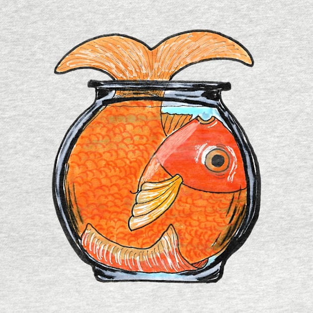 Big Fish, Small Bowl by penguinsam